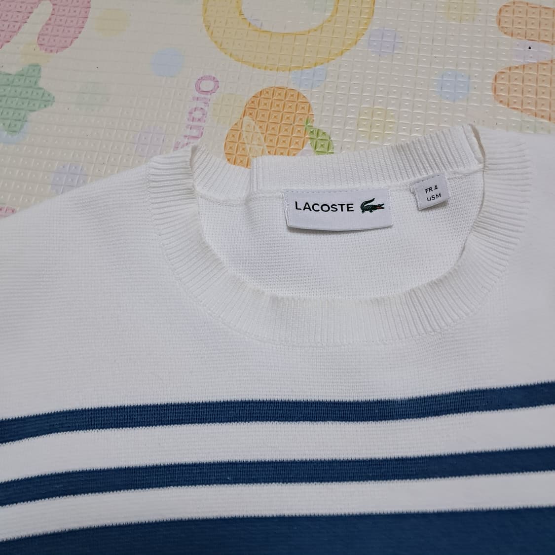 라코스테 스트라이프 긴팔 니트 95~100 상품이미지6