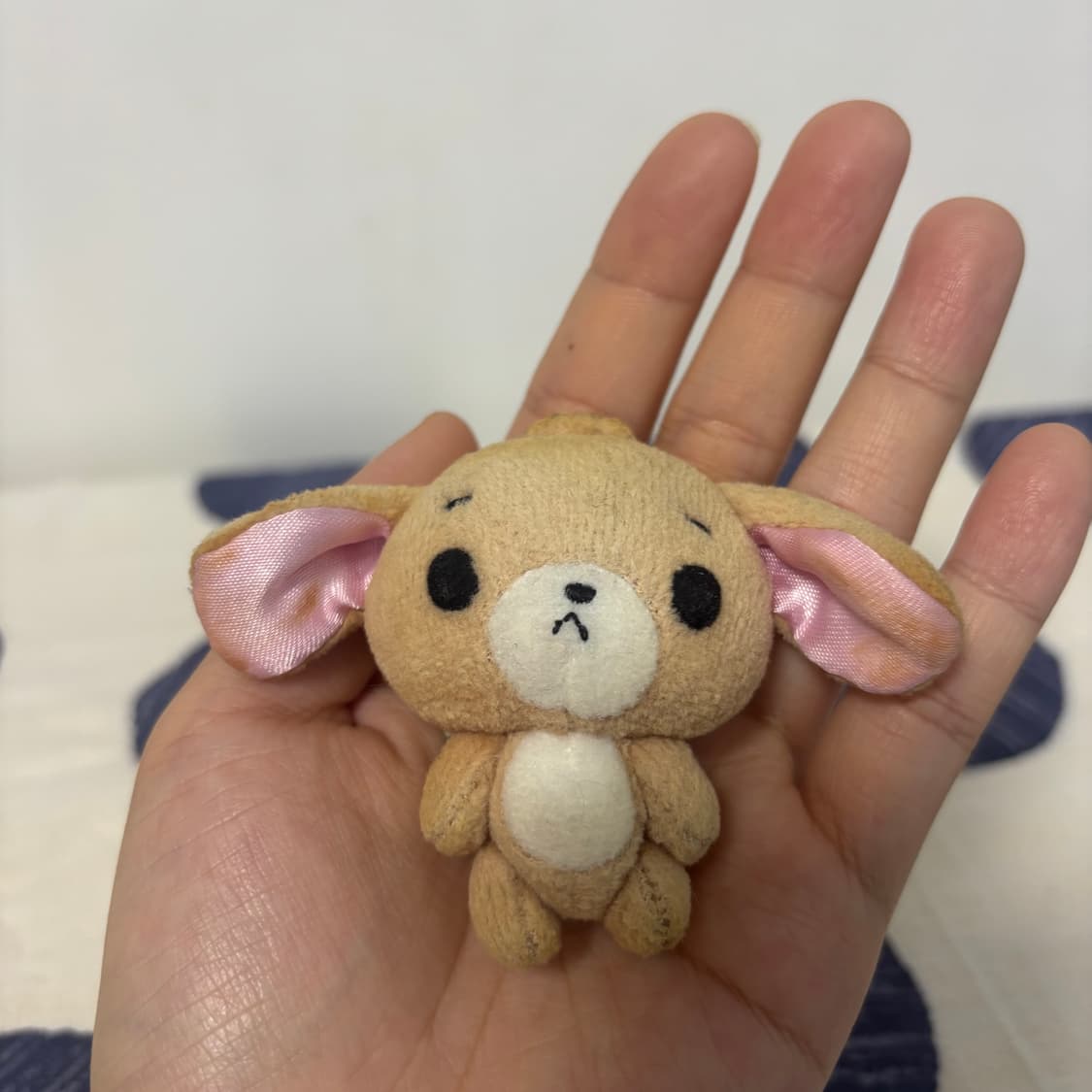 (블루택) 2005년 고전 슈가바니즈 초소형 관절 쿠로우사 인형 키링 상품이미지3