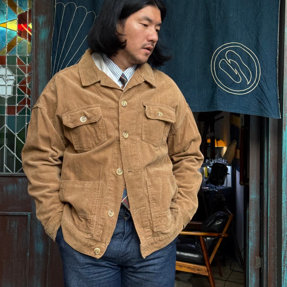 테이크이지 코듀로이 초어자켓 L 상품이미지8