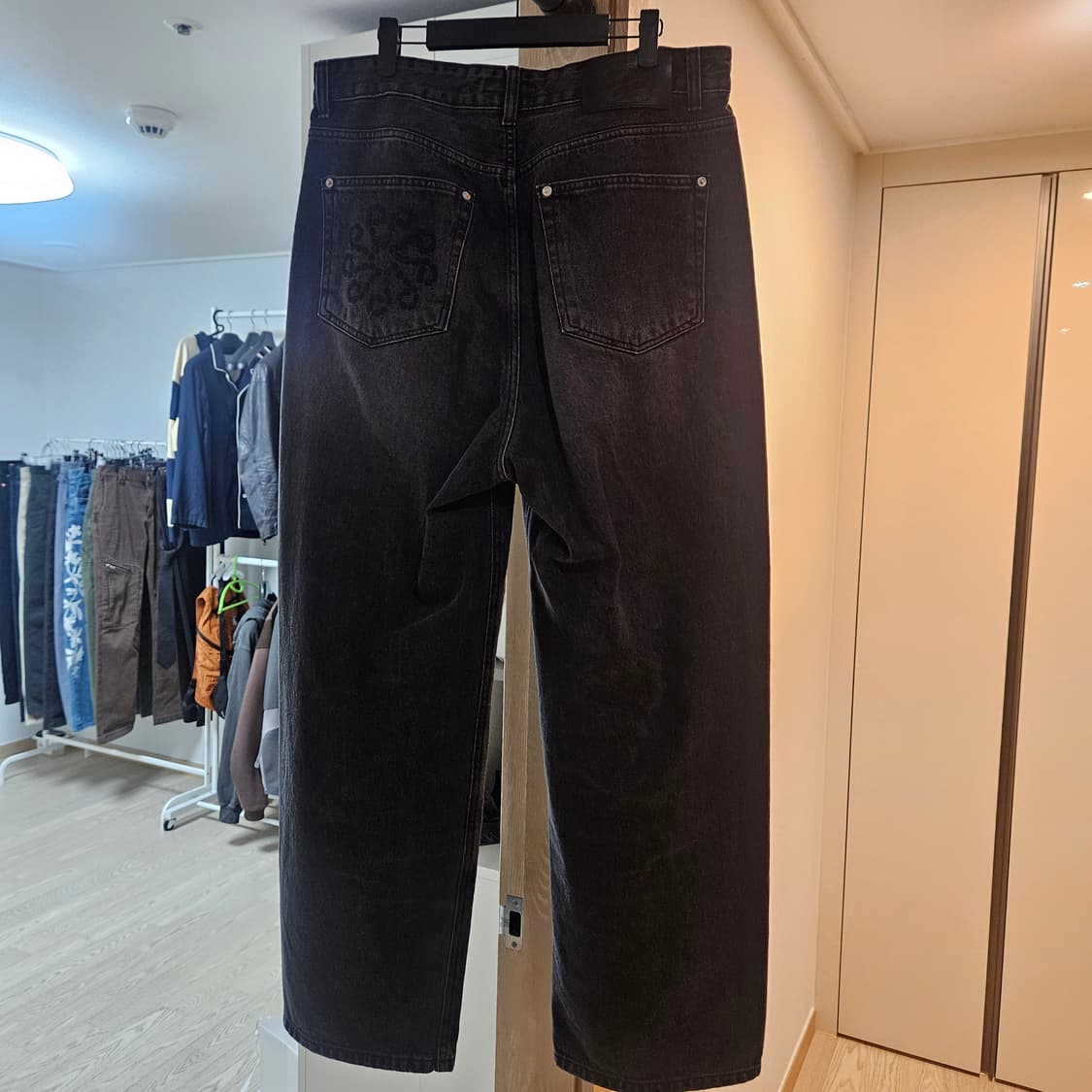 [3] 9999아카이브 Linking wide denim pants 상품이미지5