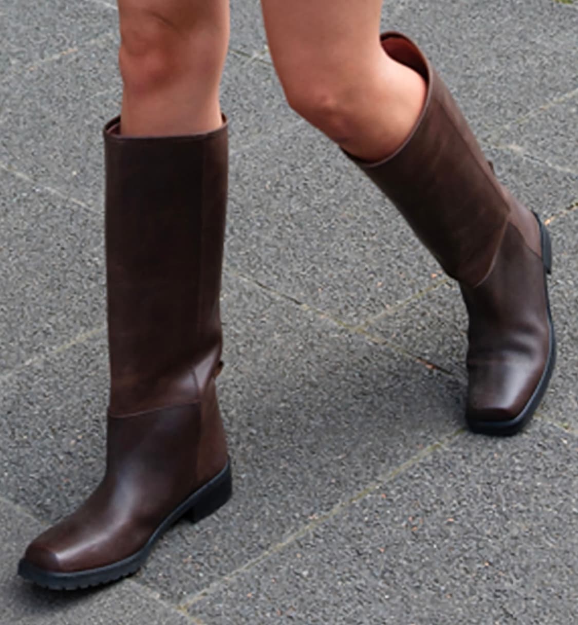 새상품 고현정 부츠 소가죽 아카이브앱크 상품이미지1