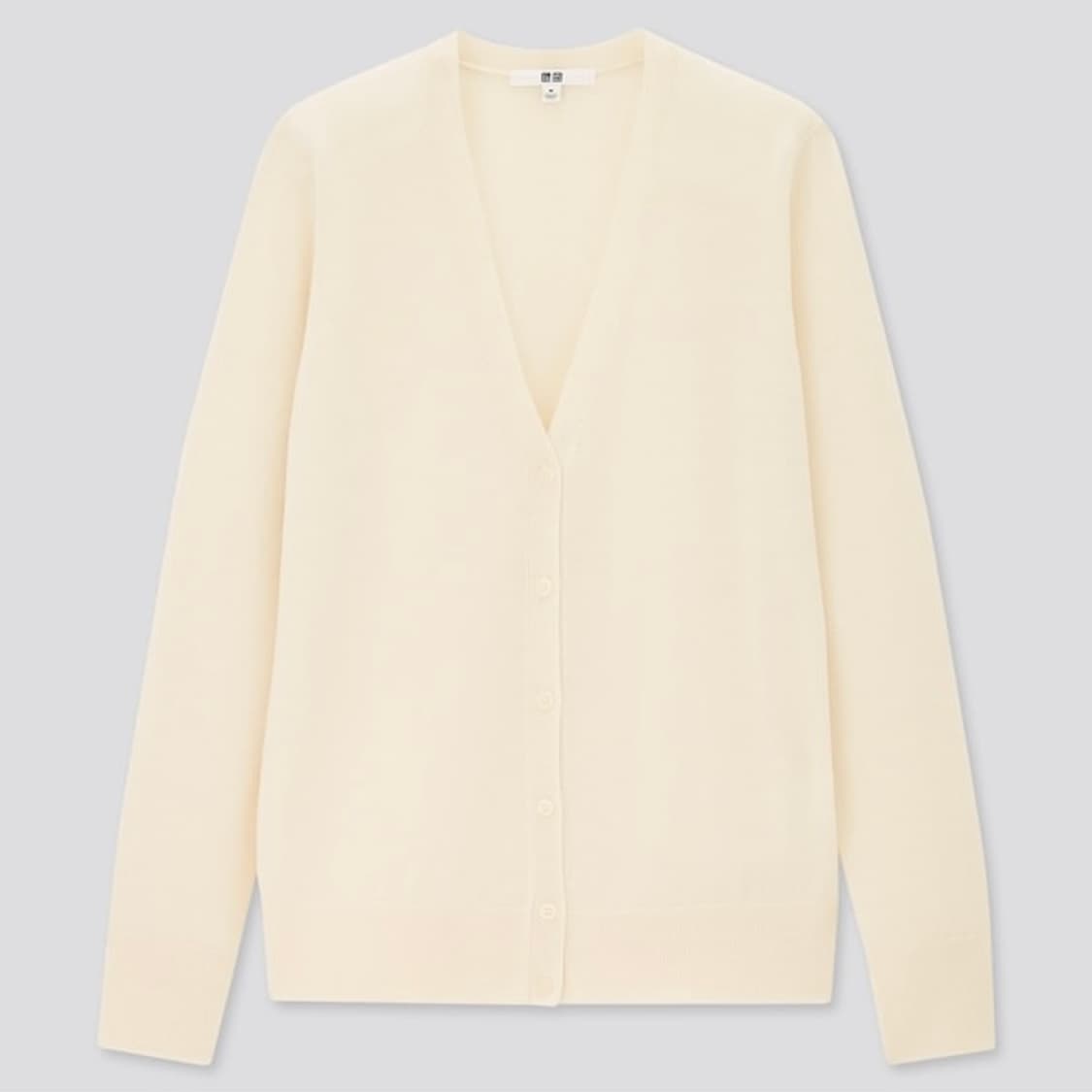 UNIQLO 엑스트라 파인 메리노 브이넥 가디건 상품이미지1