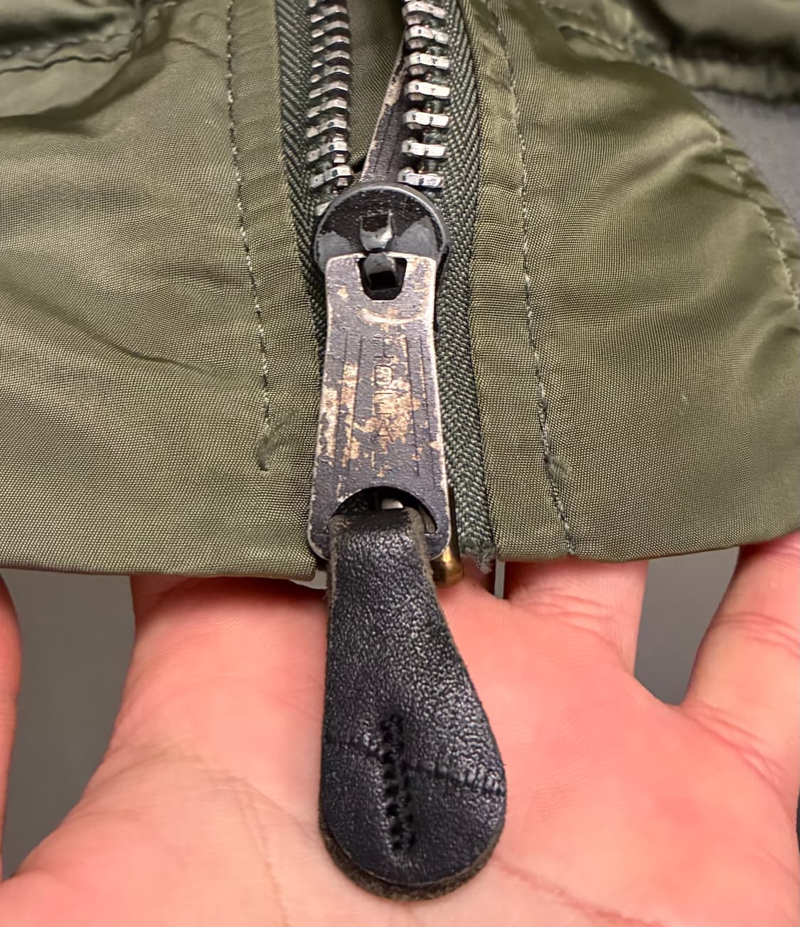 (S~M)90s USA ALPHA 알파인더스트리 빈티지 ma-1 항공점퍼 상품이미지4