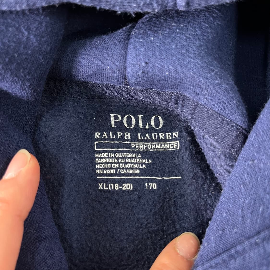 95 폴로랄프로렌 빅로고 성조기 후드티 상품이미지3