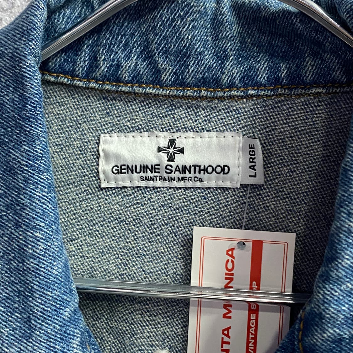 세인트페인 빅로고 포켓 데님 자켓 B3058 상품이미지4