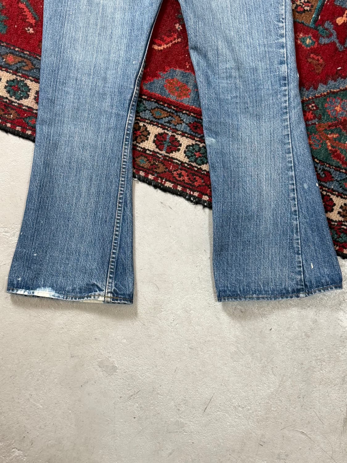 80's USA Made 빈티지 리바이스 646 벨바텀 부츠컷 오렌지탭 상품이미지8