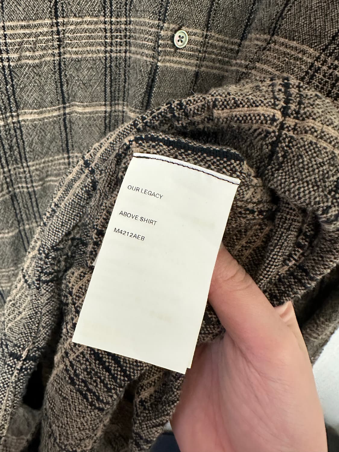 아워레가시 above 어보브 셔츠 상품이미지4