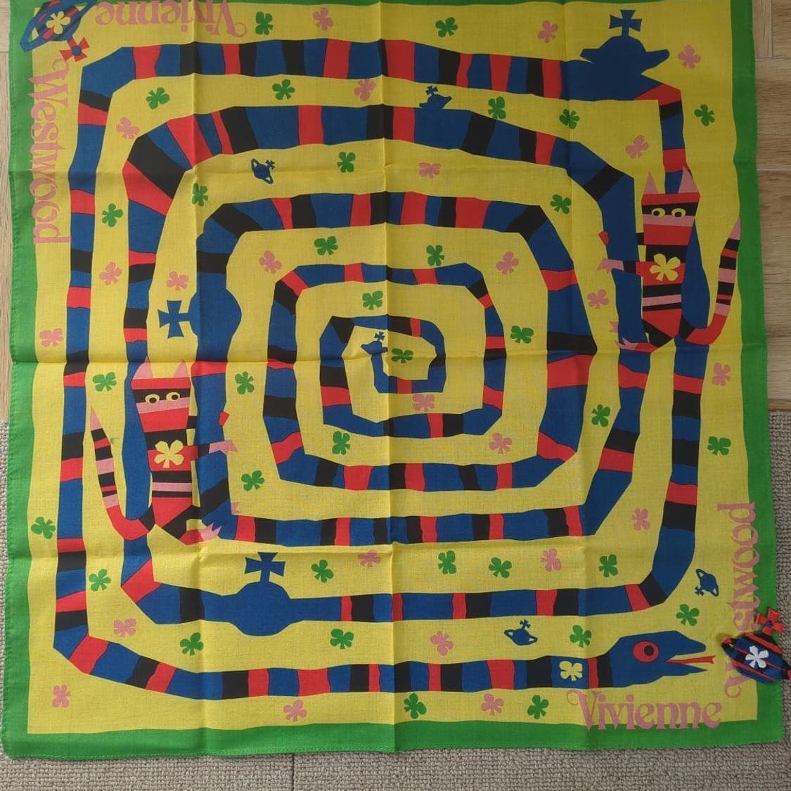 Vivienne Westwood 비비안 웨스트우드 조디악 스카프 손수건 상품이미지3