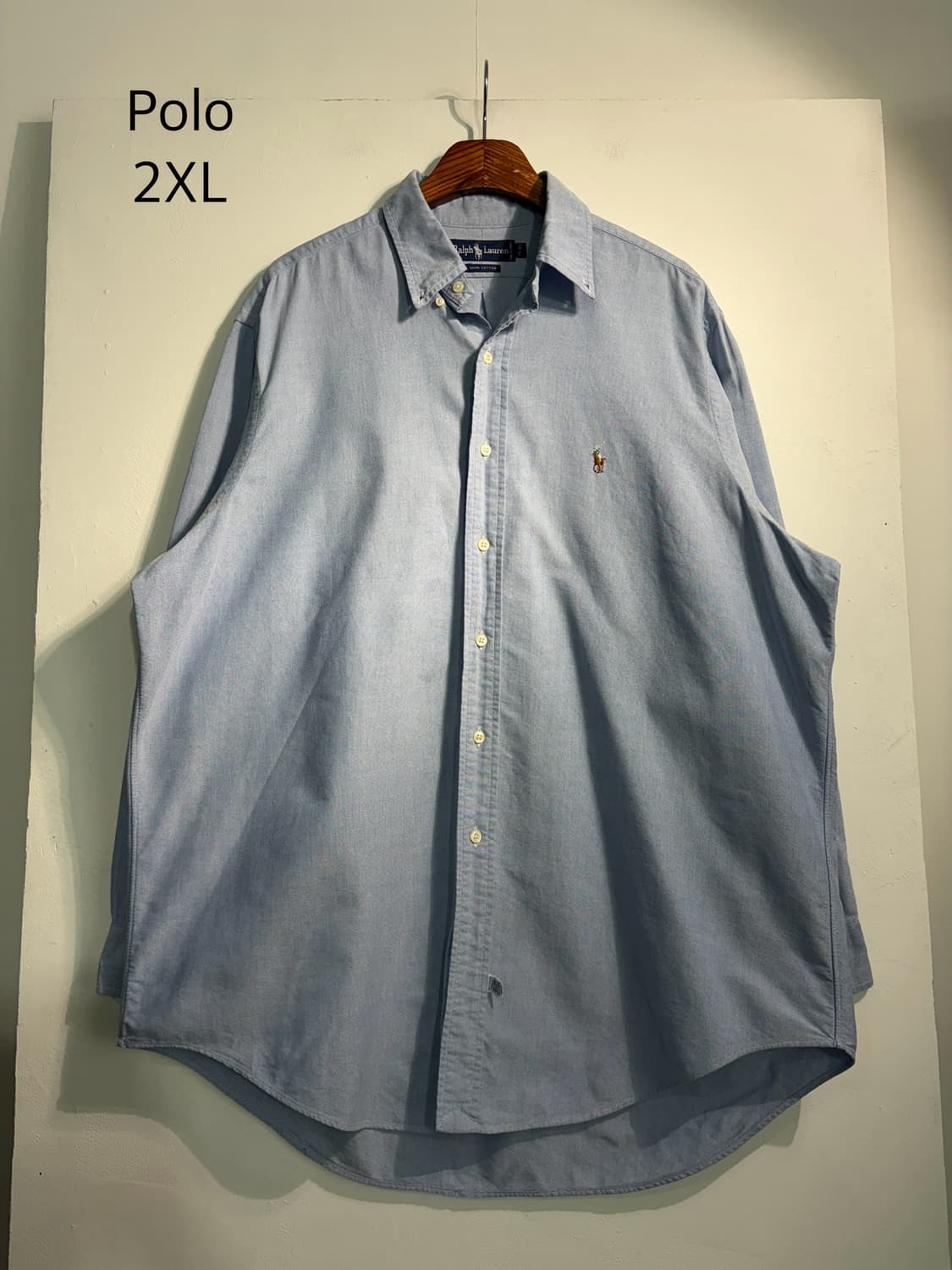 Polo 폴로 랄프로렌 옥스포드 셔츠 2XL 상품이미지1