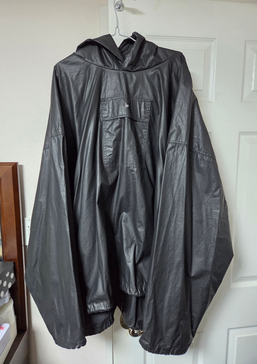 이지갭 엔지니어드 바이 발렌시아가 코티드 코튼 아노락 블랙 XXL 사이즈 상품이미지1