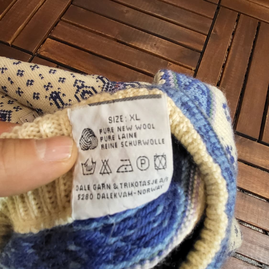 DALE OF NORWAY 데일 오브 노르웨이 노르딕 헤비 니트 (XL) 상품이미지6