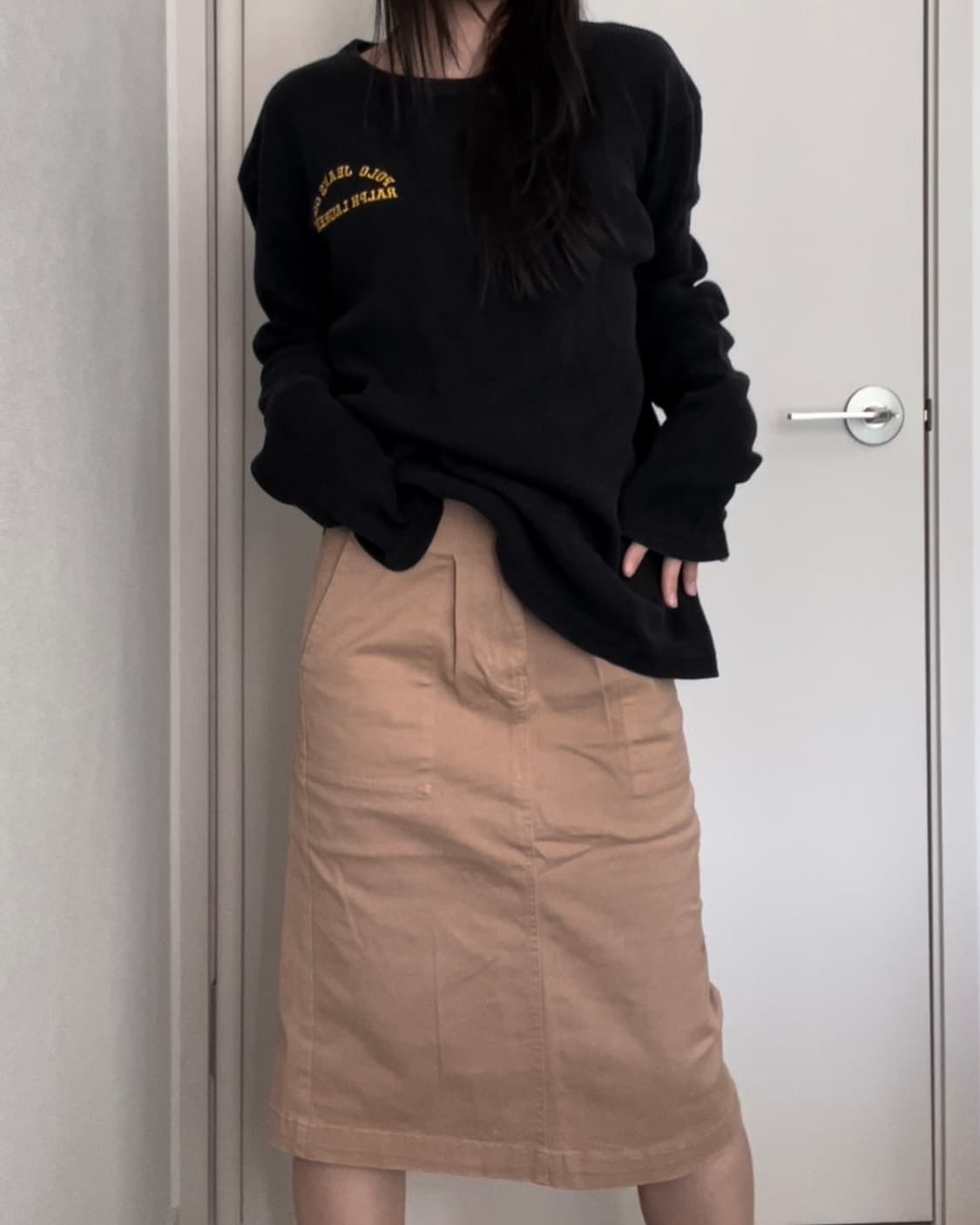 POLO JEANS lettering long sleeve 상품이미지4