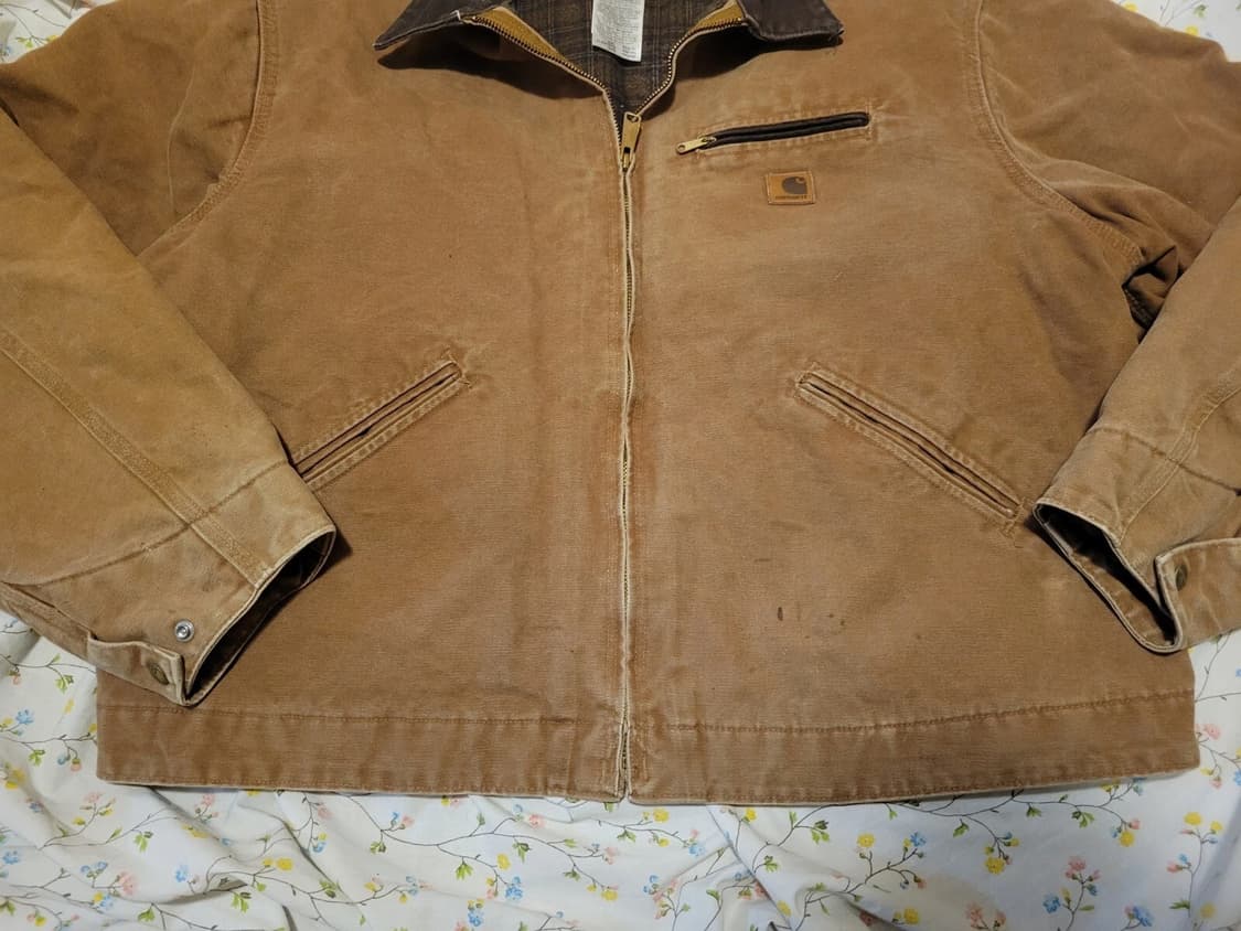 칼하트 J97 디트로이트 블랭킷 자켓 브라운 상품이미지2