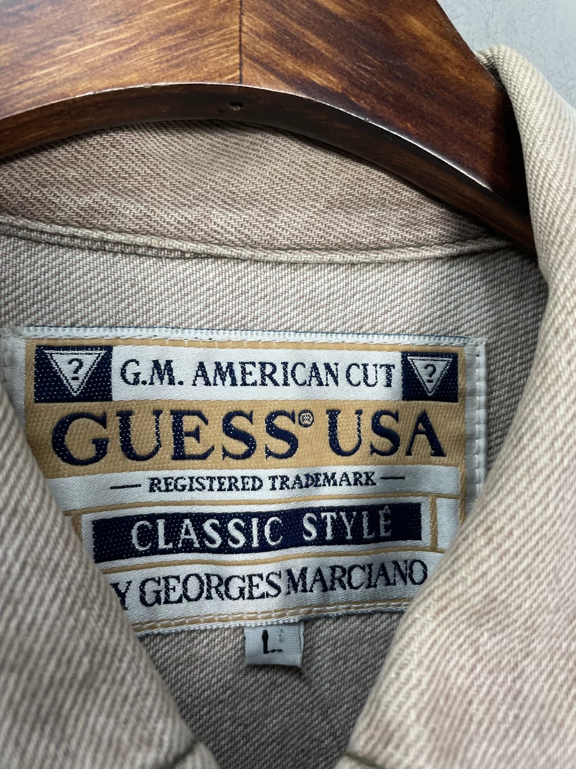 게스USA 워싱 데님 트러커 자켓 H1899 상품이미지5