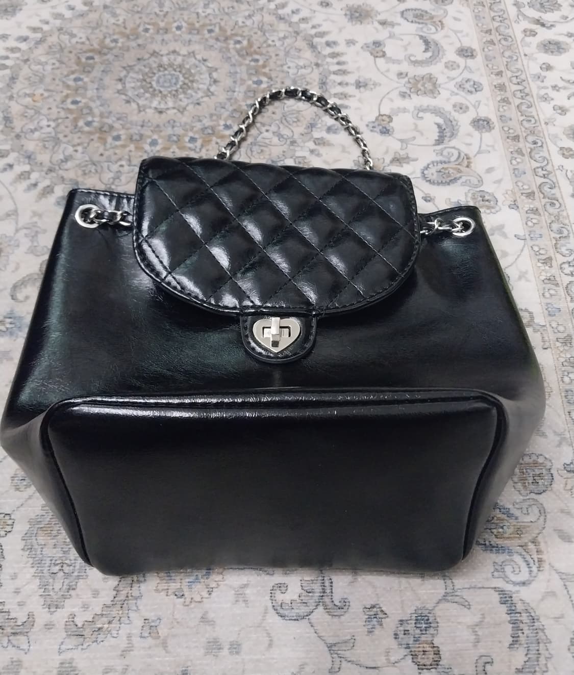 얼킨 캔버스 베티붑 퀼팅 체인백 (토트백,백팩 둘다가능) 상품이미지3