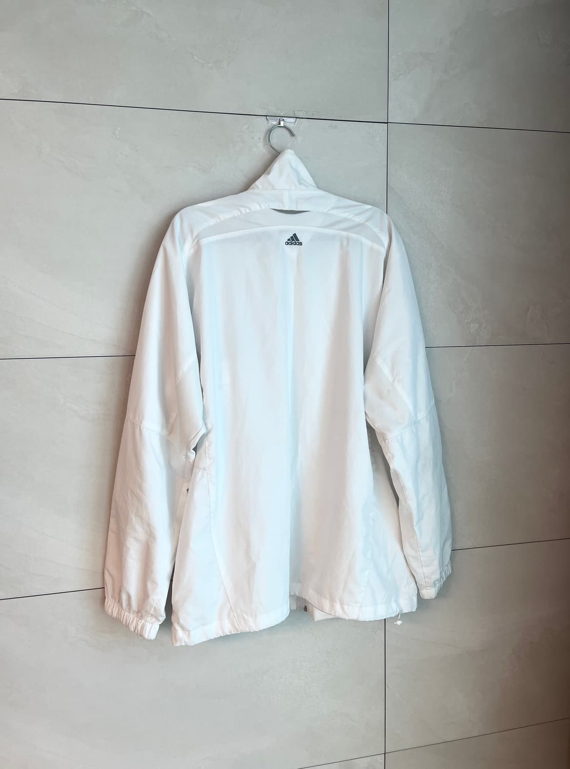 [XL] 아디다스 대장 바람막이 화이트/실버 라인  상품이미지2