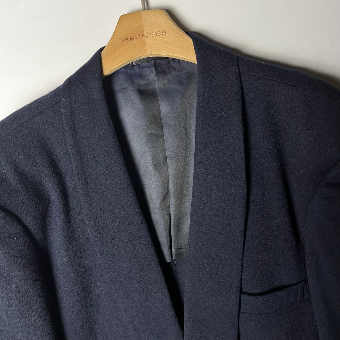 [Loro Piana] 로로피아나 패브릭 캐시미어 원버튼 블레이저 상품이미지2