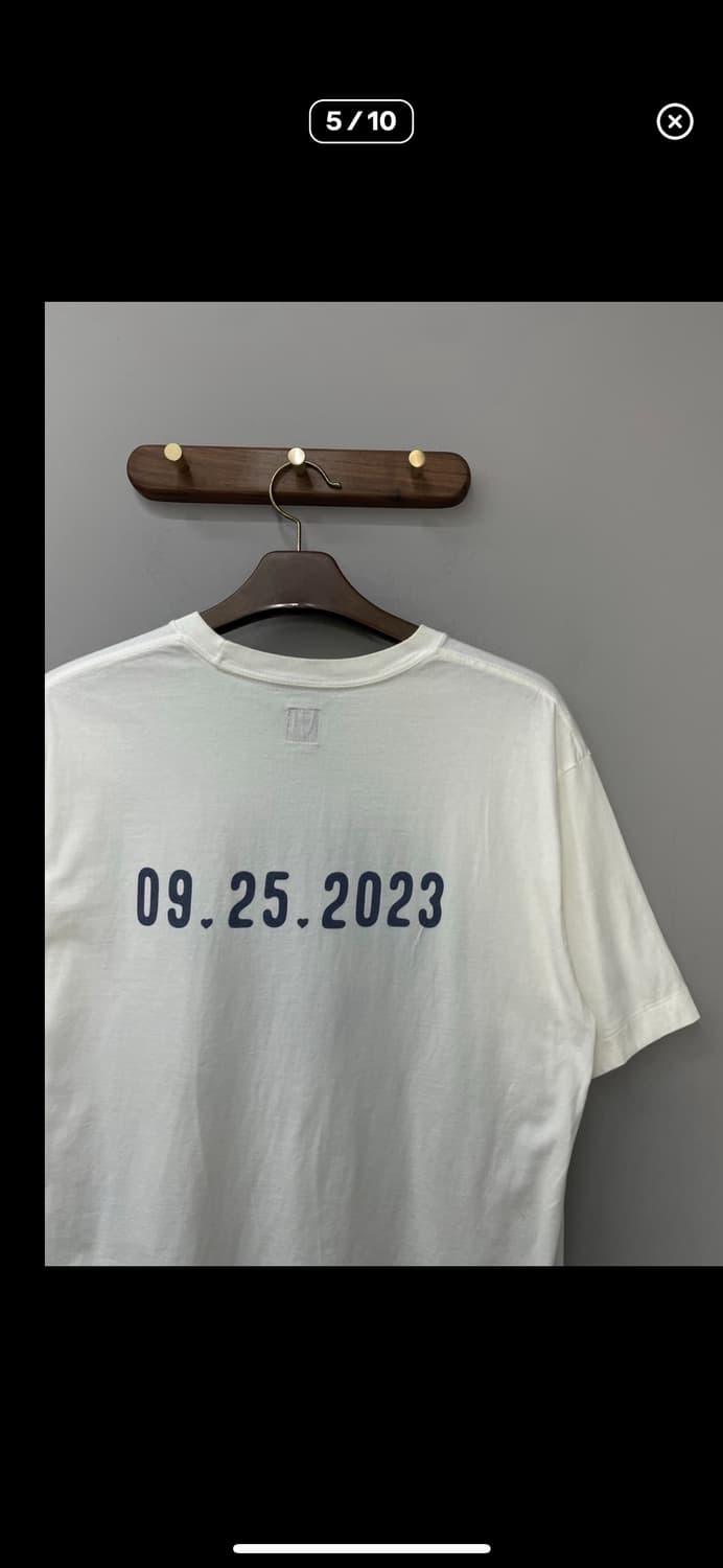 휴먼메이드 네이비 하트 로고반팔 A2391 상품이미지5