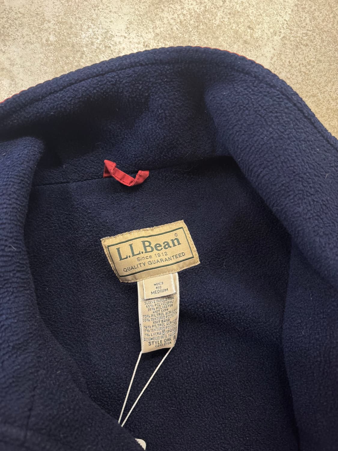 엘엘빈 플리스 라이닝 웜업자켓 상품이미지4