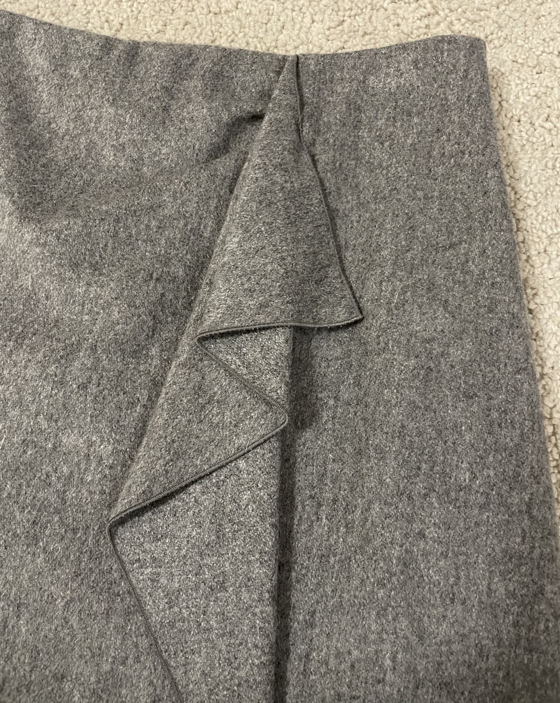 vintage Paule Ka wool frill mini skirt 상품이미지5