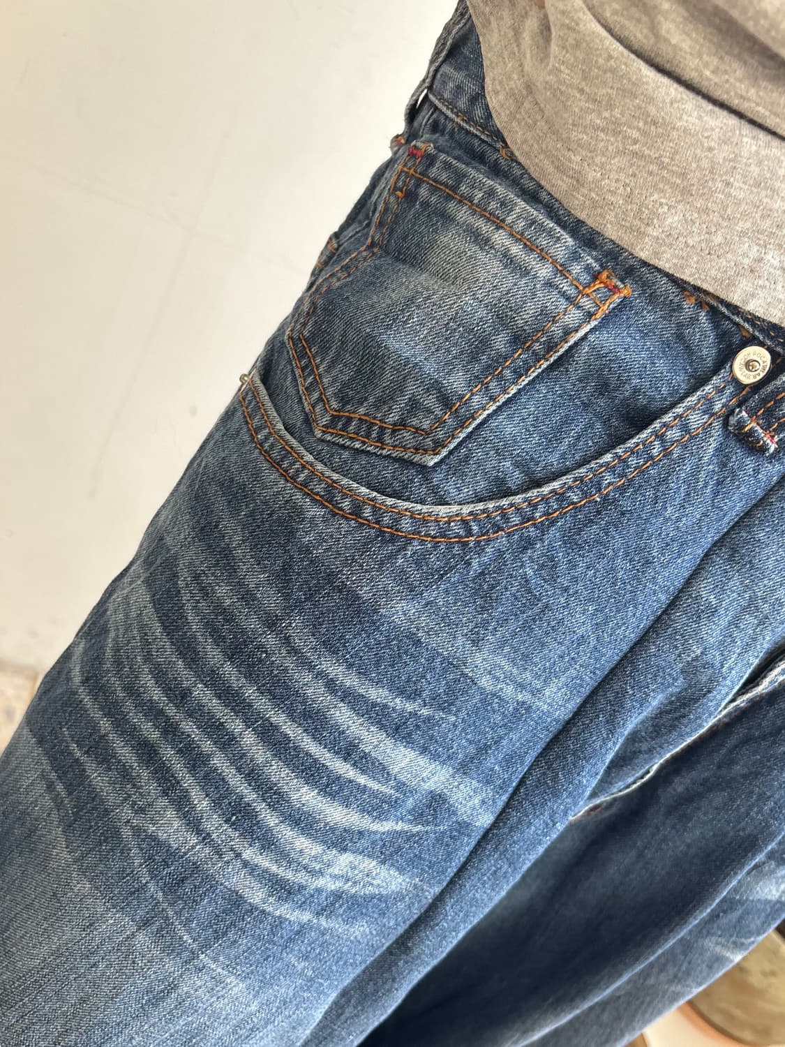 90s’빈티지 자수 힙합팬츠 상품이미지3