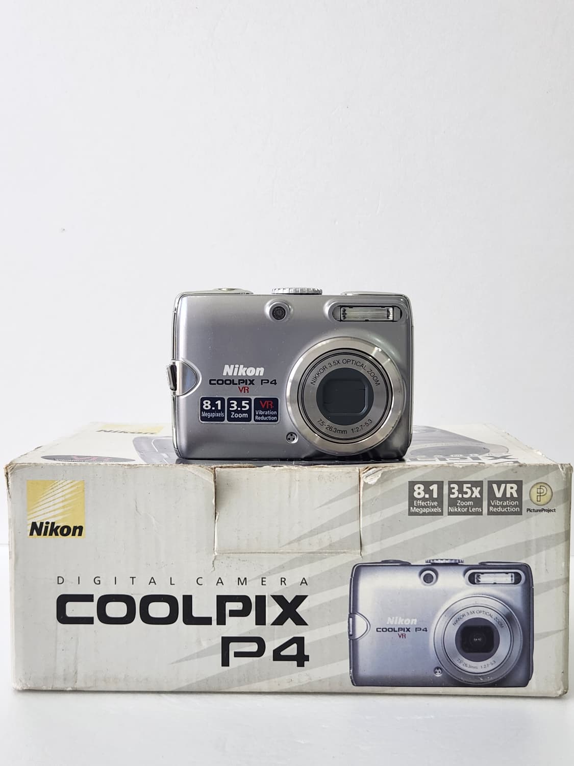 니콘 쿨픽스 p4 한글지원  디카 카메라 빈티지 상품이미지1