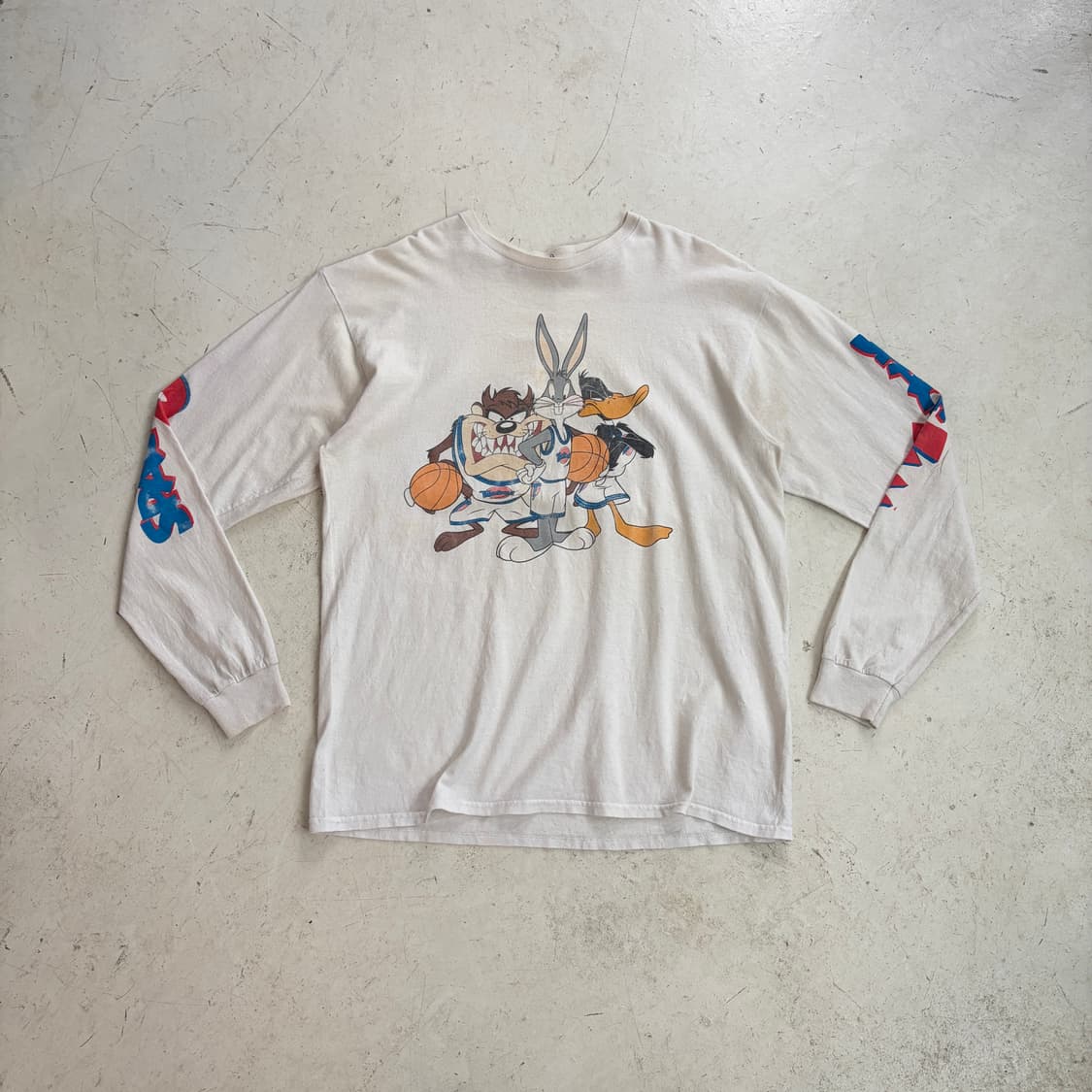 루니툰즈 스페이스 잼 오피셜 빈티지 롱슬리브 L 상품이미지1