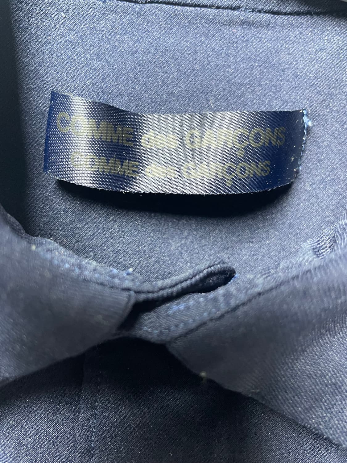 꼼데가르송 셔츠 comme des garcons navy shirt 상품이미지6