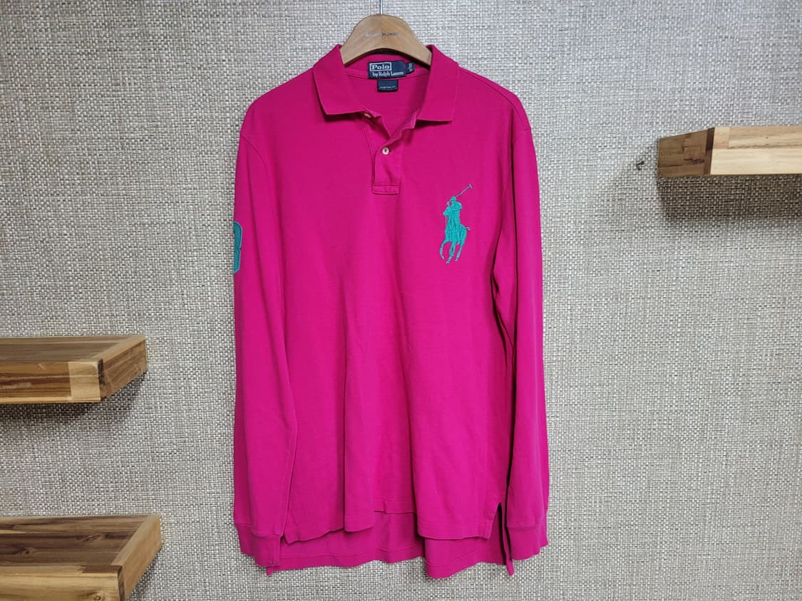 L 105사이즈 폴로 랄프로렌 빈티지 카라티 아메카지  상품이미지1