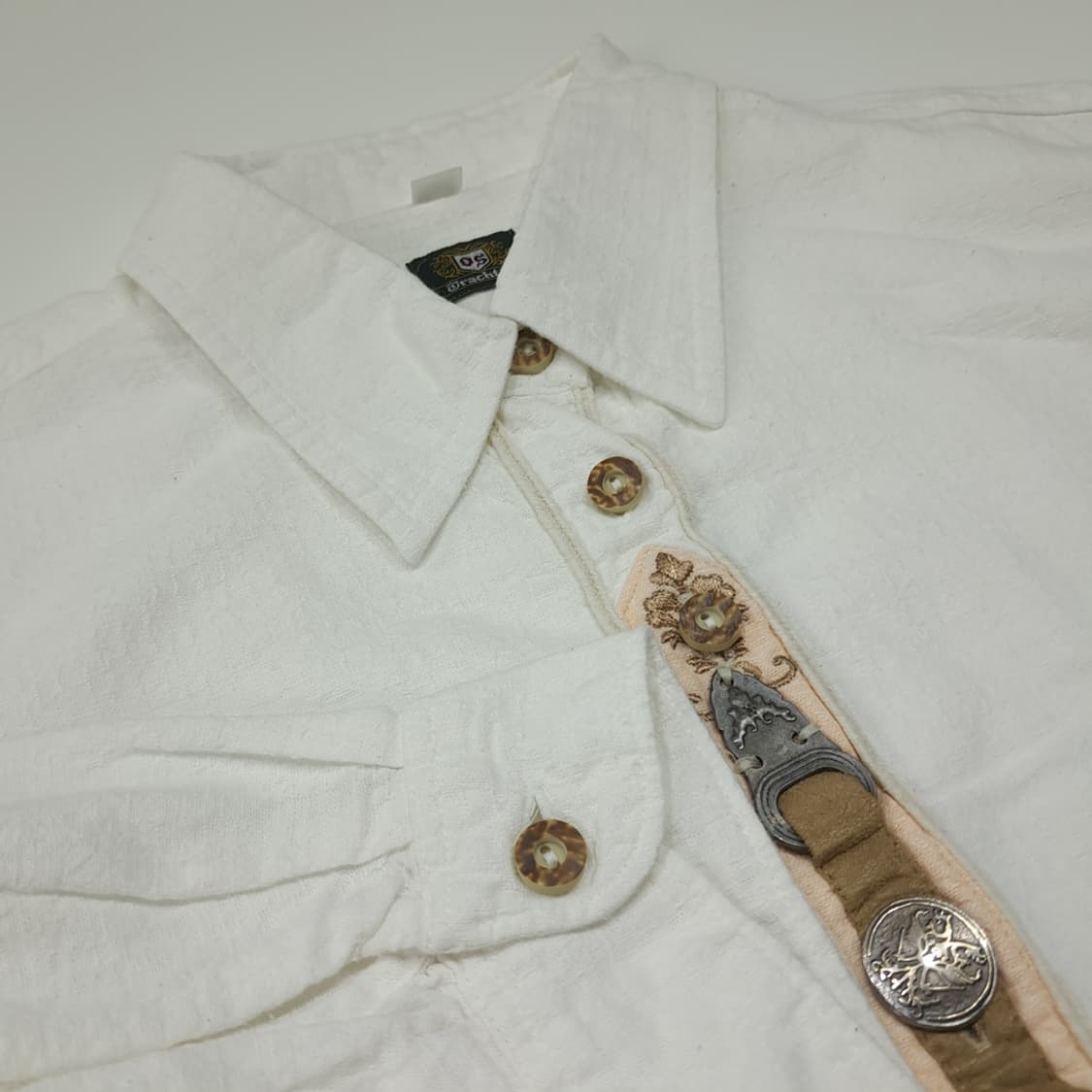 CL668 XL OS 90s 트라흐텐 바바리안 알펜 셔츠 남방 상품이미지3