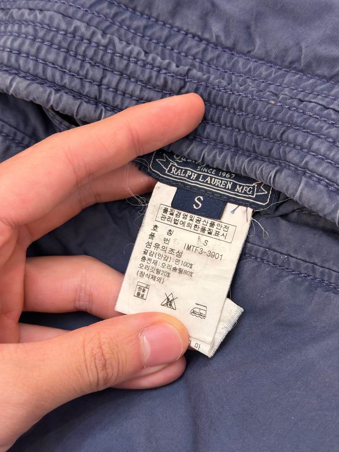 00s 폴로 랄프로렌 폴로진스 리버시블 성조기 패딩조끼 상품이미지8