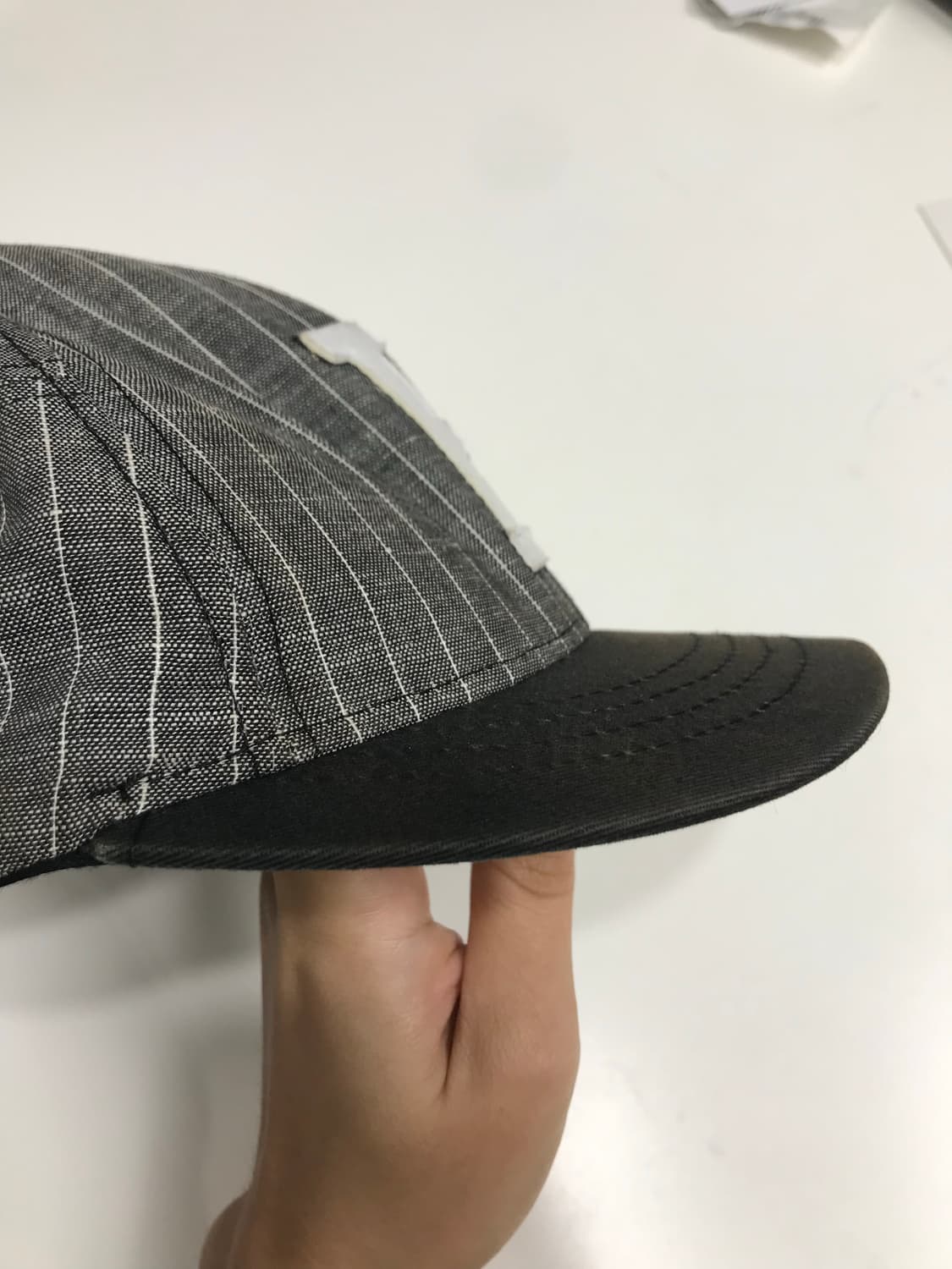 스트라이프 캠프캡 상품이미지3