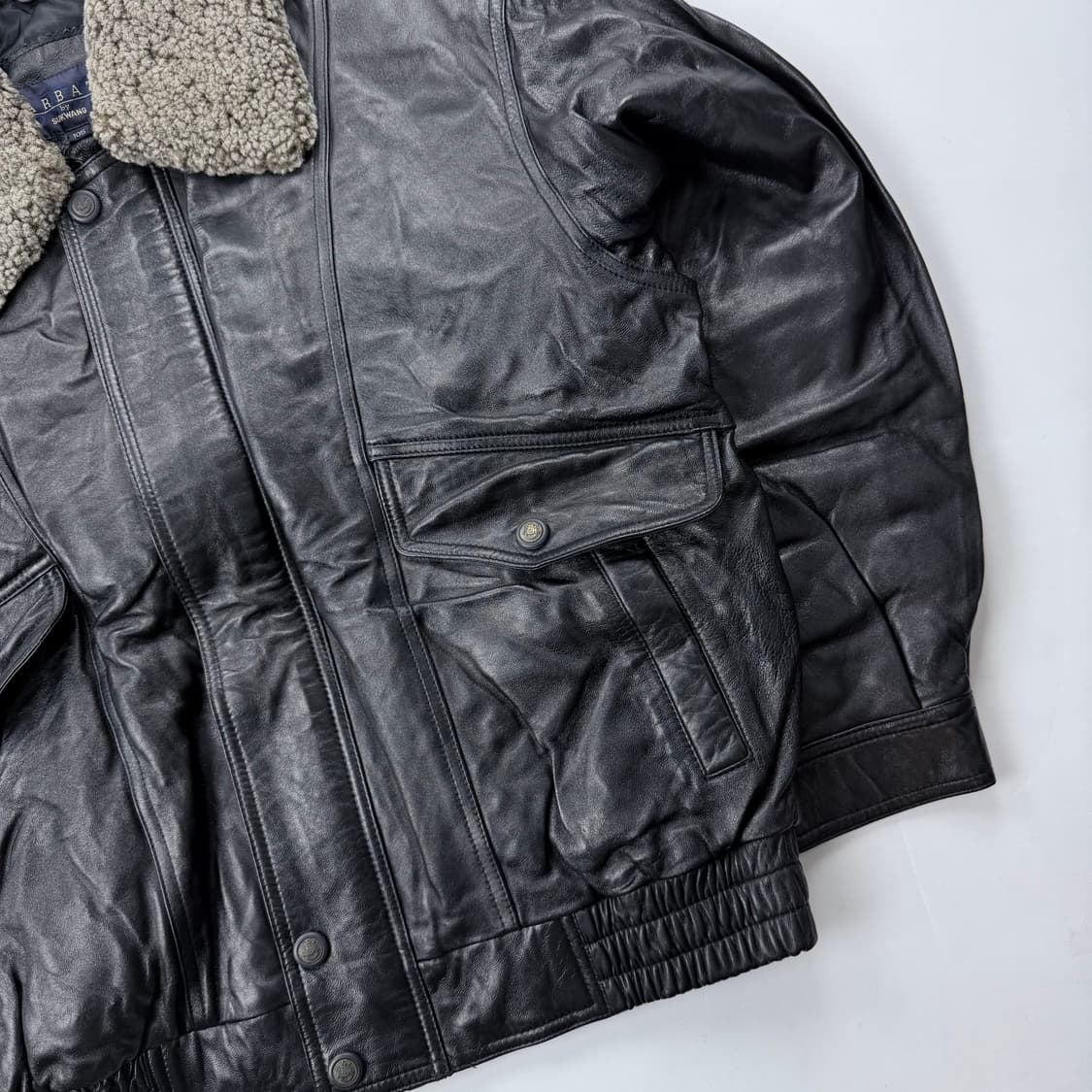 양가죽 봄버 자켓 상품이미지4