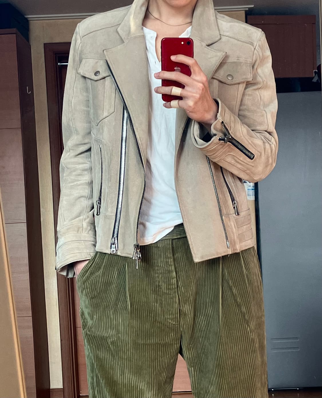 발망 스웨이드 자켓 상품이미지2