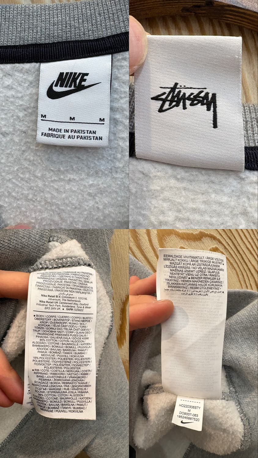 나이키 스투시 자수 맨투맨 상품이미지10
