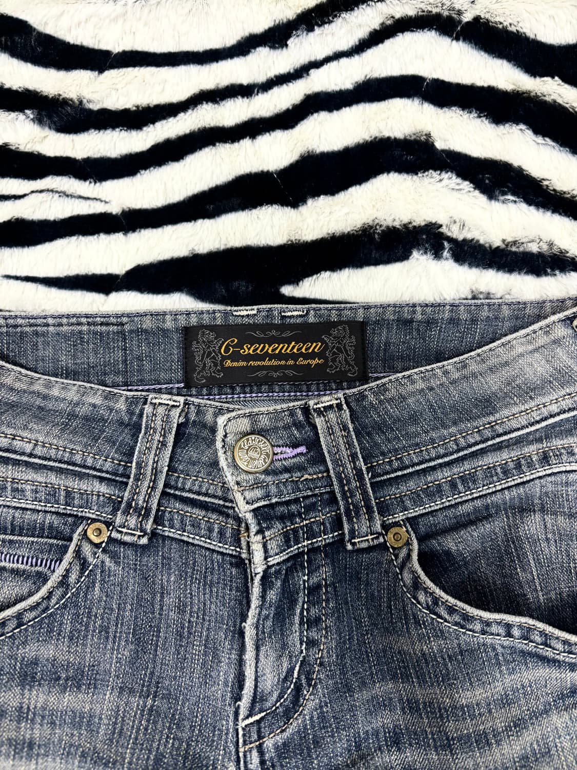 [G-Seventeen]Y2K Washed Boots Cut Pants 상품이미지7