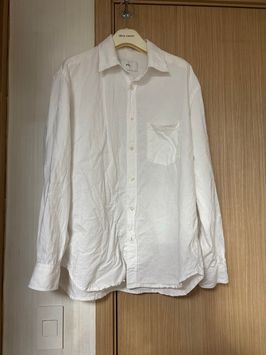 이얼즈어고 린넨 포이카 셔츠 1 S 상품이미지2