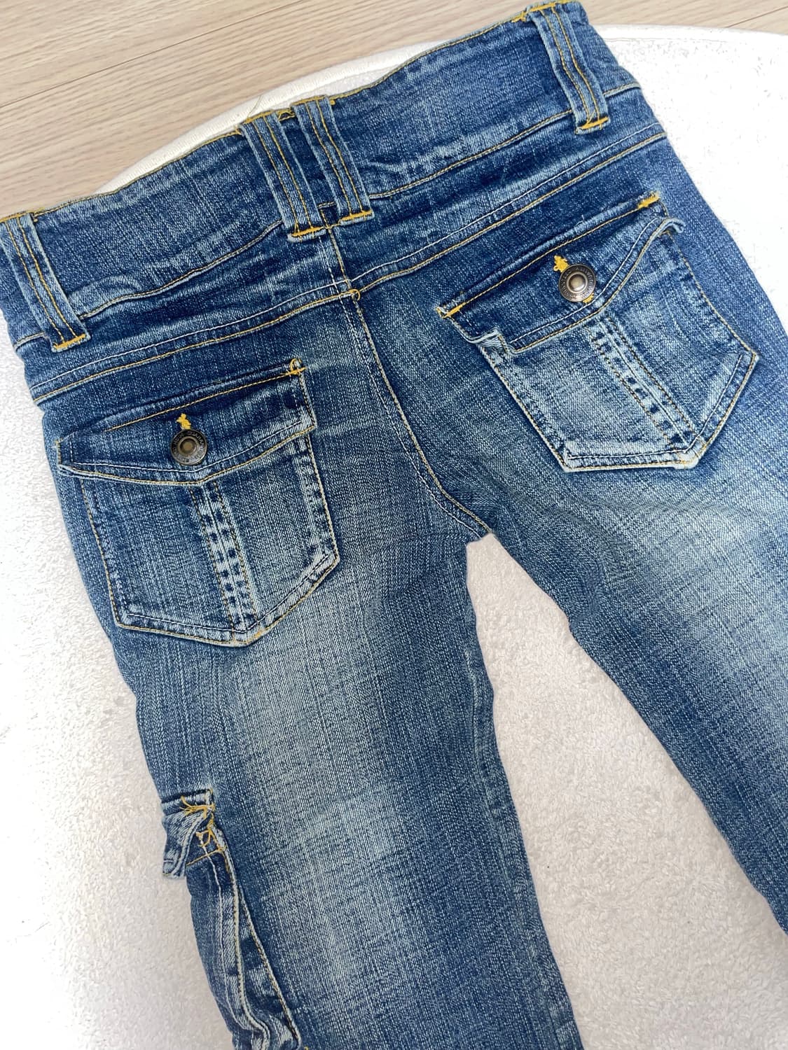 Y2K pocket denim pants 데님 부츠컷 팬츠 상품이미지3