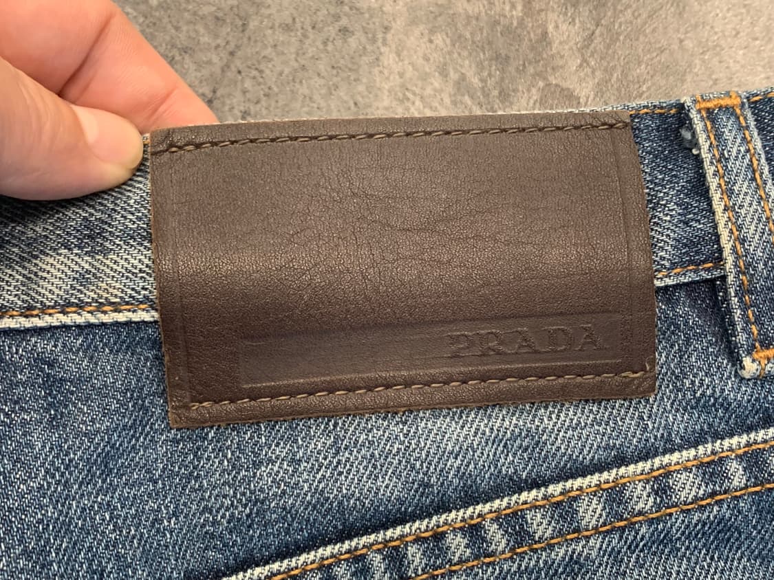 PRADA 프라다 데님 스커트(코튼)40 사이즈-해외발송 상품이미지7