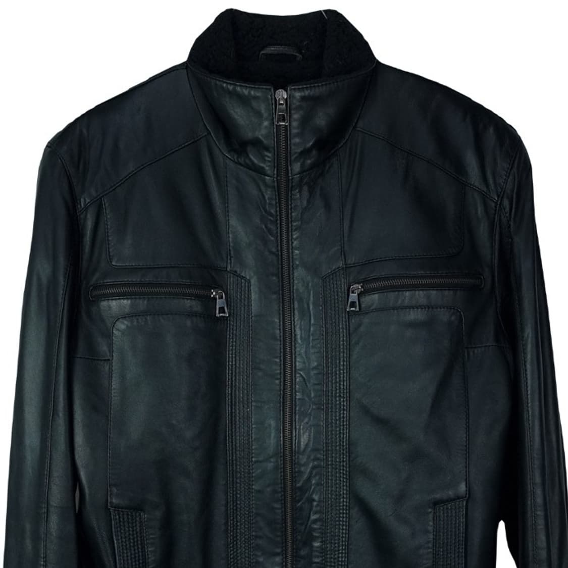 [VTG] 빈티지 리얼 쉽스킨 레더 오버핏 양가죽 레더 자켓 M16758 상품이미지4