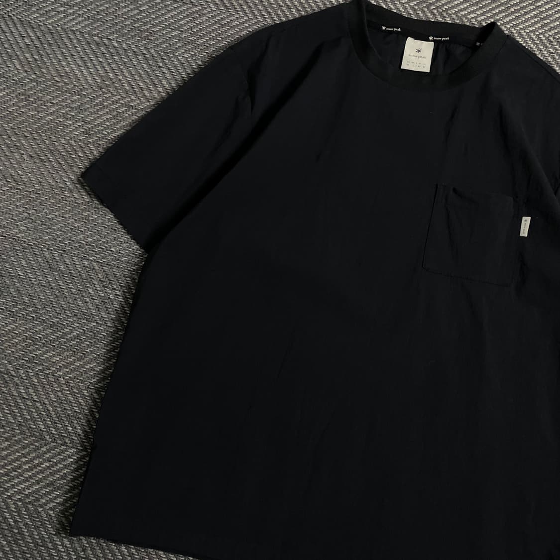 스노우피크 루트 포켓 우븐 반팔 티셔츠 y 4480 상품이미지3