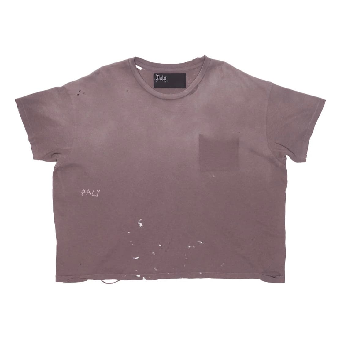 [L] 팔리할리우드 티셔츠 브라운 비드 paly hollywood 상품이미지1