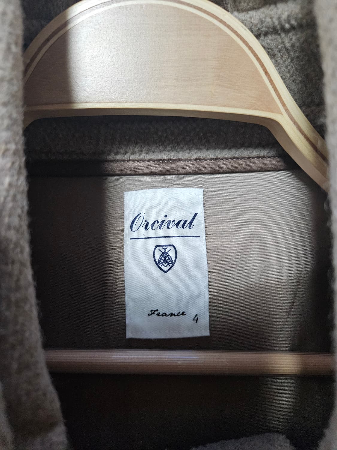 오르치발 더플코트 오트밀 4사이즈 떡볶이 코트 상품이미지3