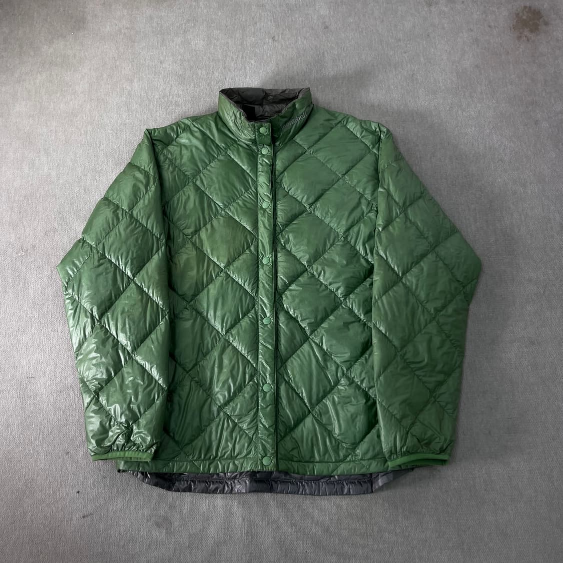 95 몽벨 일본판 덕다운 퀄팅 패딩 상품이미지1