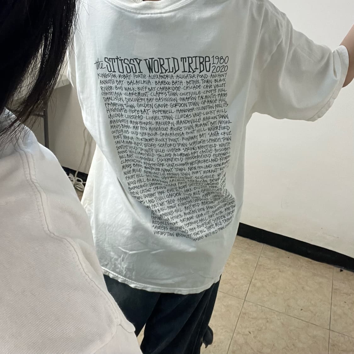 Stussy the wide world tribe t-shirt 상품이미지3