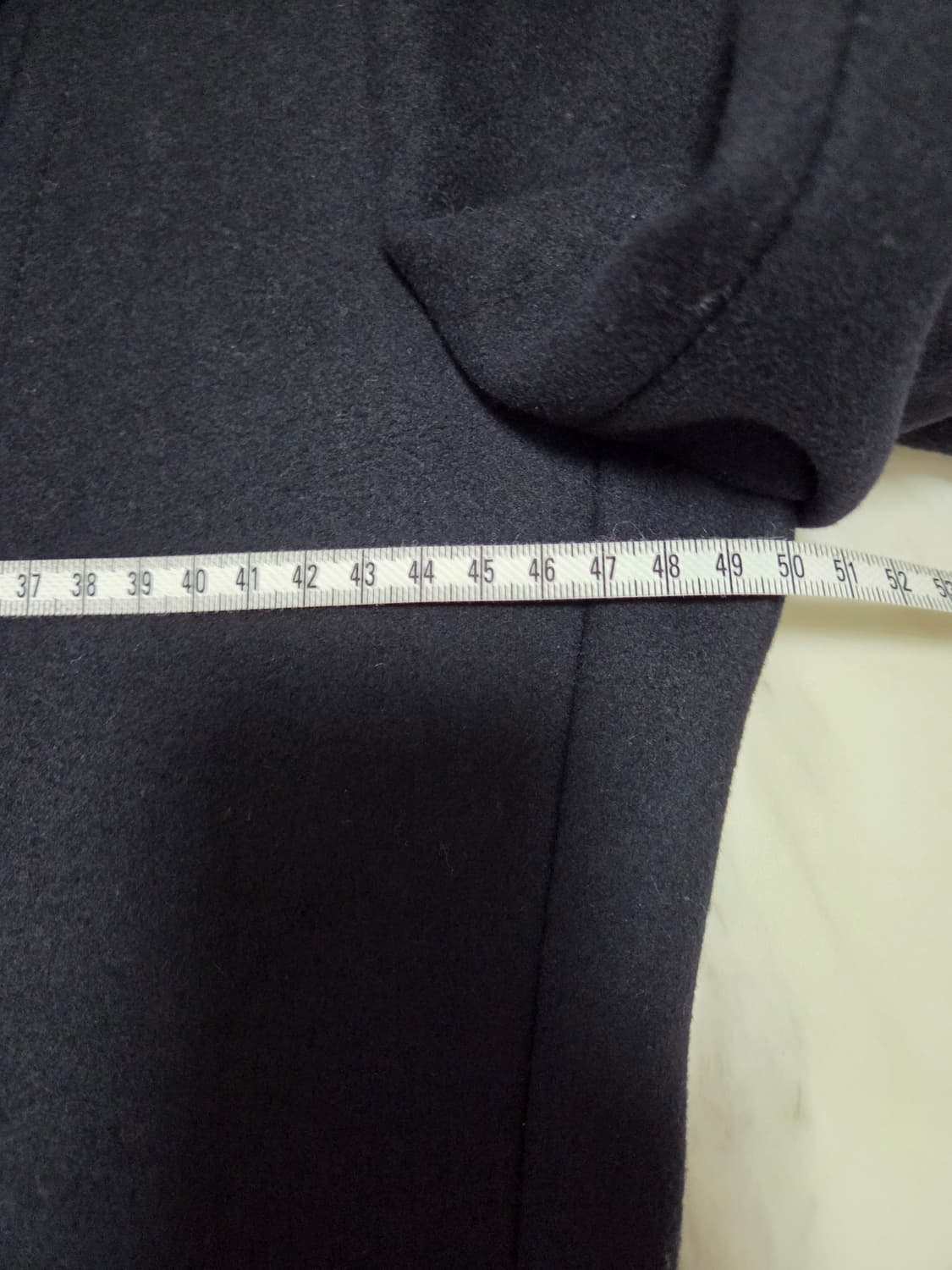 시스템옴므 금장 더블 네이비 코트 상품이미지4