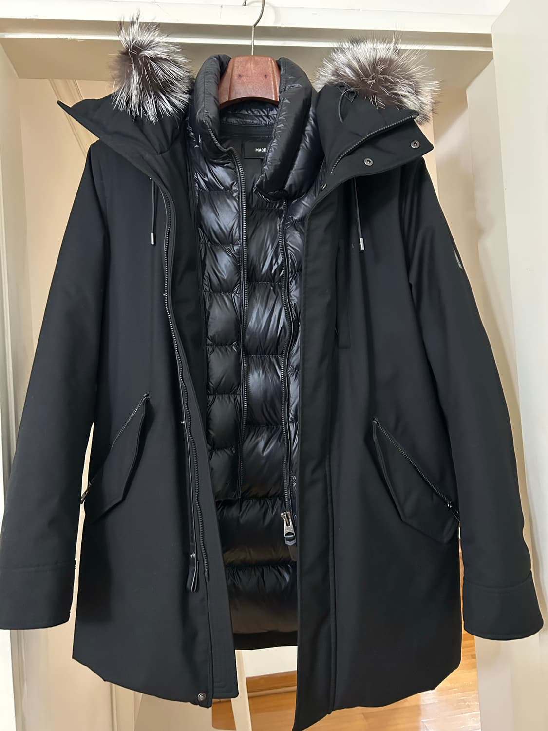 (새상품급)mackage 맥케이지 파카 패딩 quincy 105(42) 상품이미지3