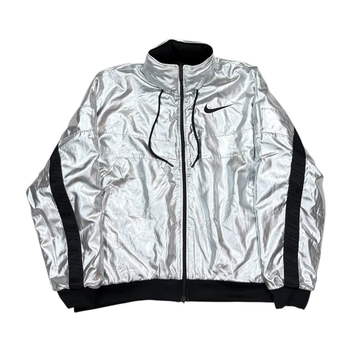 나이키 X 엠부쉬 리플렉티브 리버서블 양면 자켓 블랙 실버 L 상품이미지3