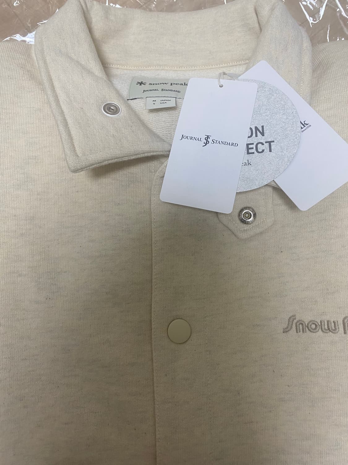 스노우피크x저널스탠다드 코튼 스냅 가디건 상품이미지2