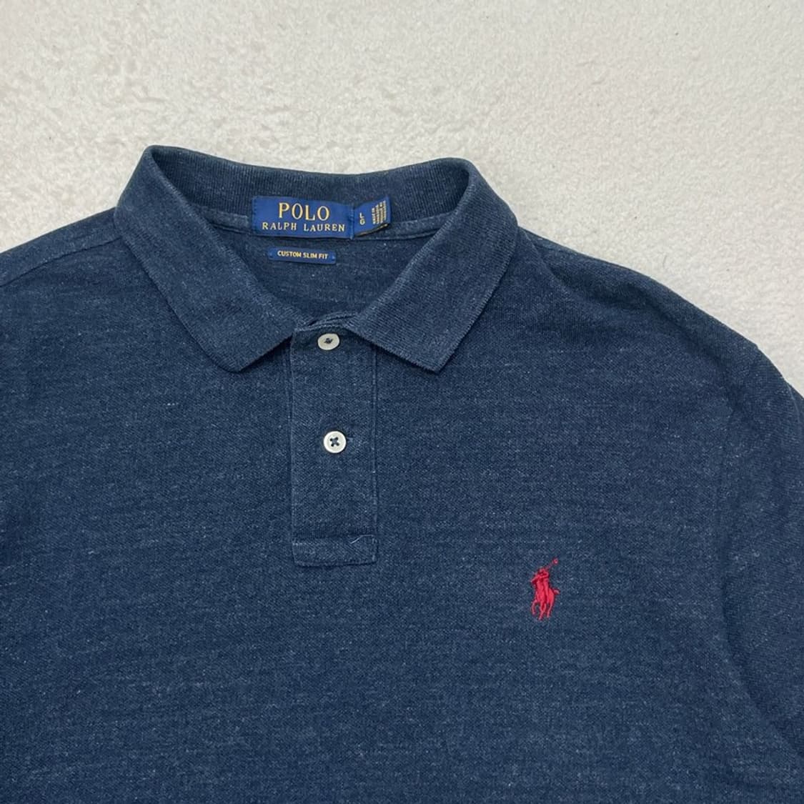 POLO BY RALPH LAUREN 네이비 PK 긴팔 L 상품이미지2